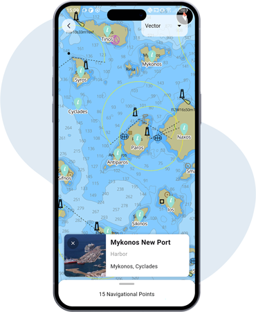 SailPilot Map Screen